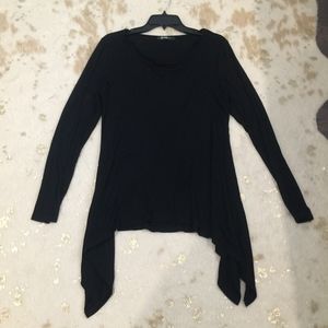 Long Sleeve Black Top